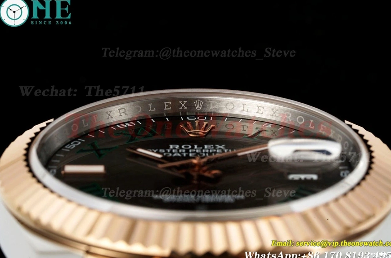 RG A3235 Oys SS 126331 Datejust Rmn Grey EWEF 41mm 0131